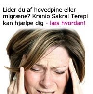Lider du af hovedpine eller migræne? Kranio Sakral Terapi kan hjælpe dig. Læs her hvordan.
